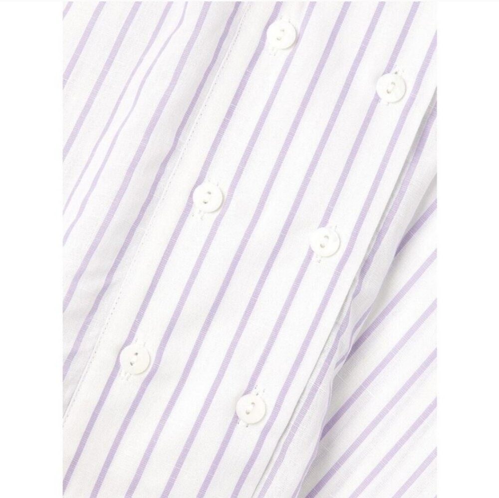 NWT! Harshman, Nebbi Caftan, White And Lavender, Size XS, NEW! -$239 - Picture 5 of 7